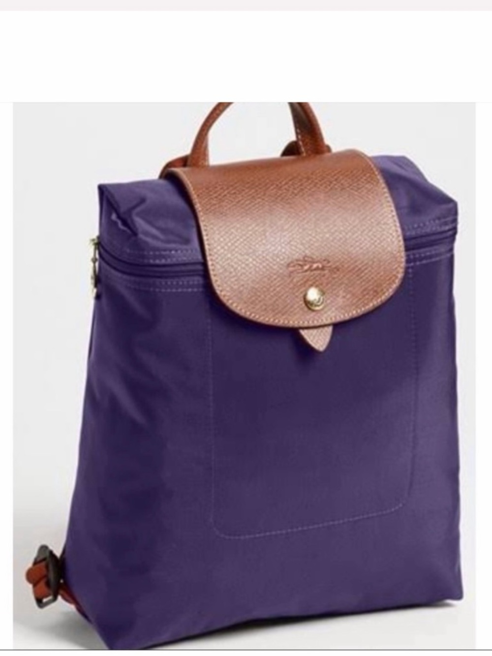 Longchamp Le Pliage backpack (Purple)